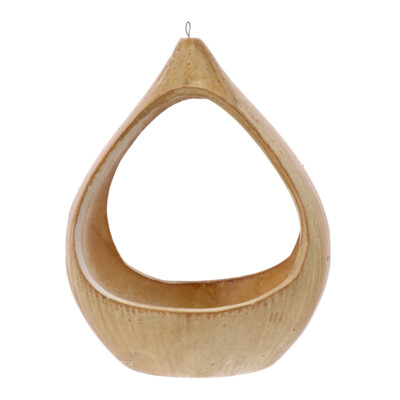 1PC Stylish Small Flower Pots Ceramic Indoor Planter Wall Hanging Flower Pot