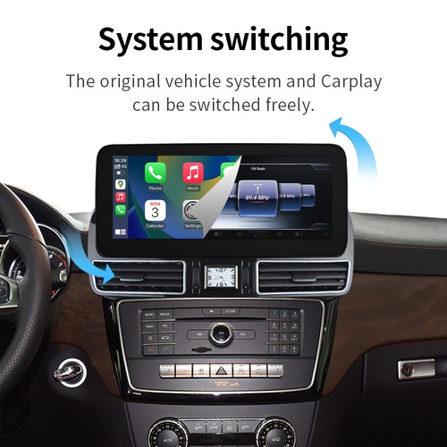 12.3' Wireless CarPlay Multimedia TouchScreen For Benz GLE GLS NTG5.0/5.1/5.2