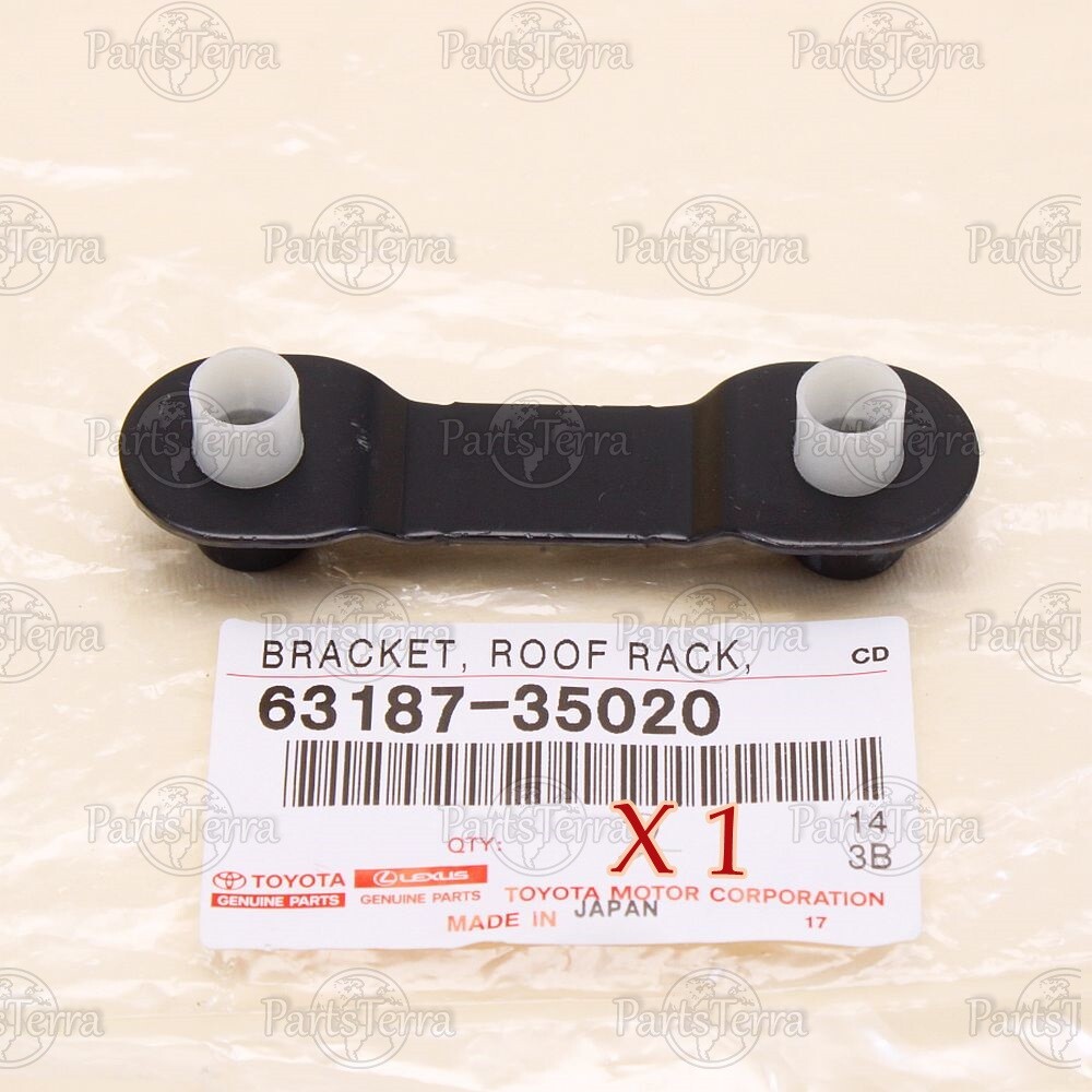 63187-35020 New OEM Genuine Toyota 4RUNNER / Lexus GX460 Front Roof Rack Bracket