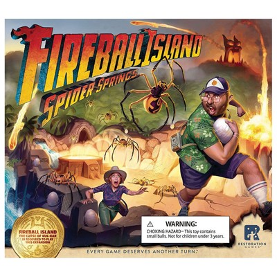 Остров огненного шара: Настольная игра Spider Springs