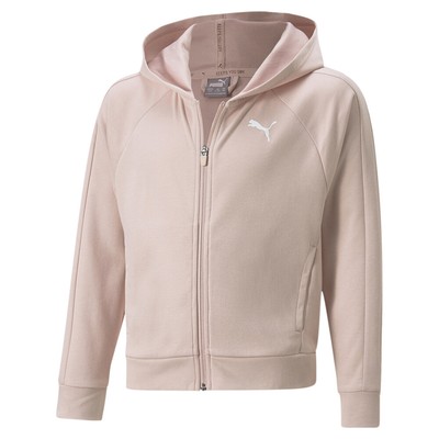Puma Modern Sports Full Zip Hoodie Youth Girls Size 4T  Casual Outerwear 670194-