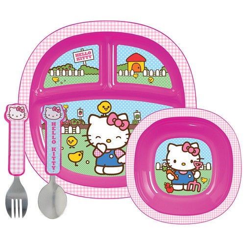 Hello Kitty Wild Jungle 4-Piece Full Sheet Set - Cute Bedding For Kids & Teens 2 thumbnail image