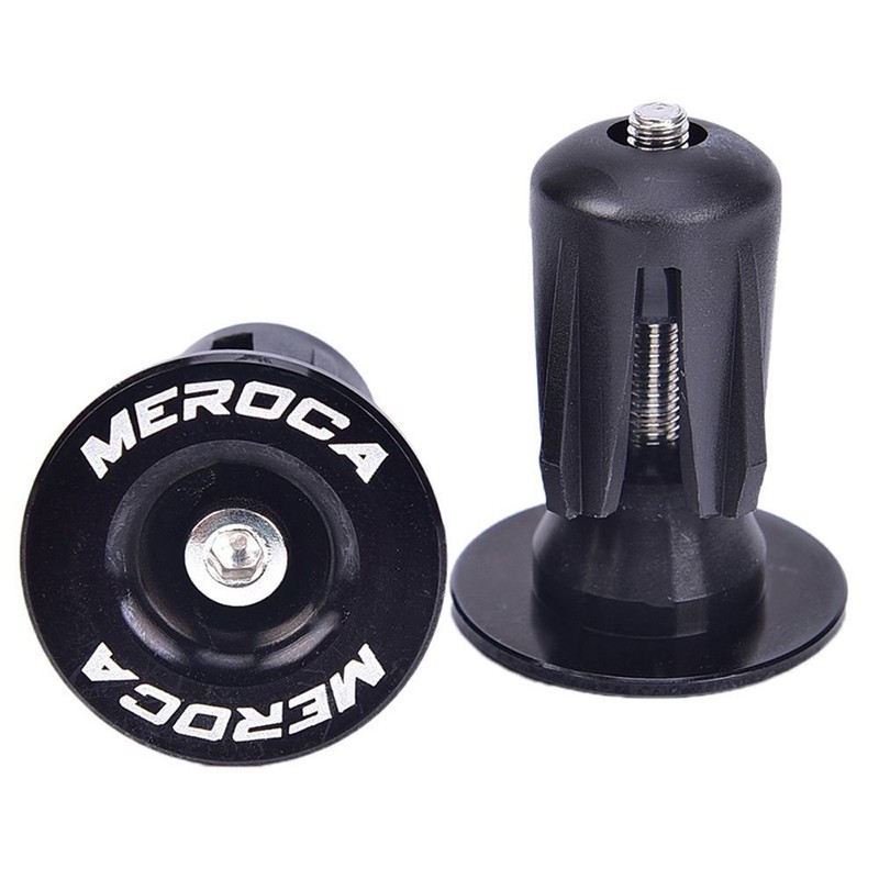 Bicycle Grip Handlebar End Caps Aluminum Alloy MTB Bike Handle Bar Grips Plugs
