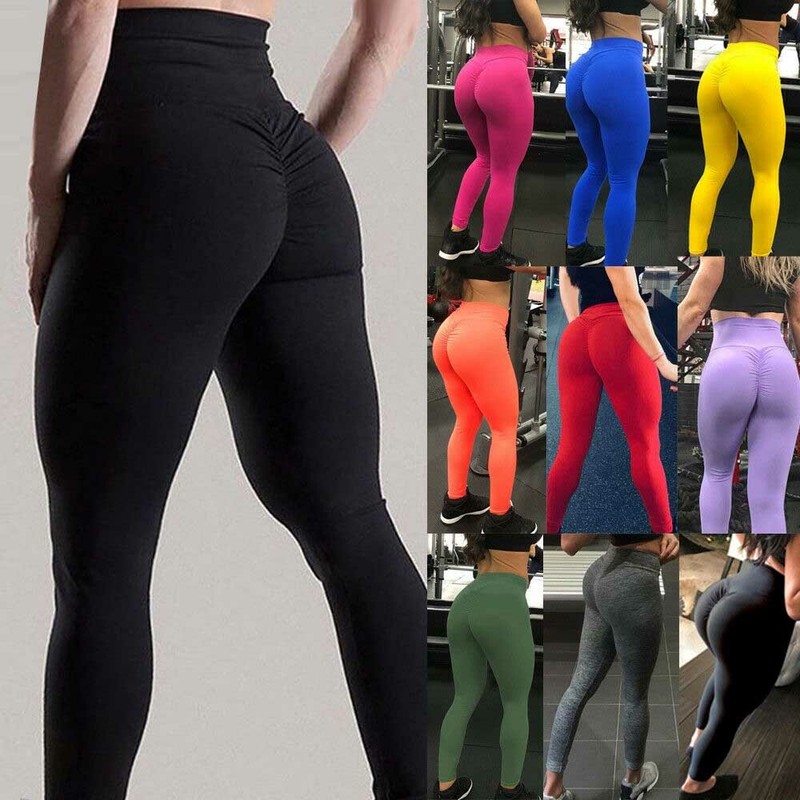 ruched gym tights