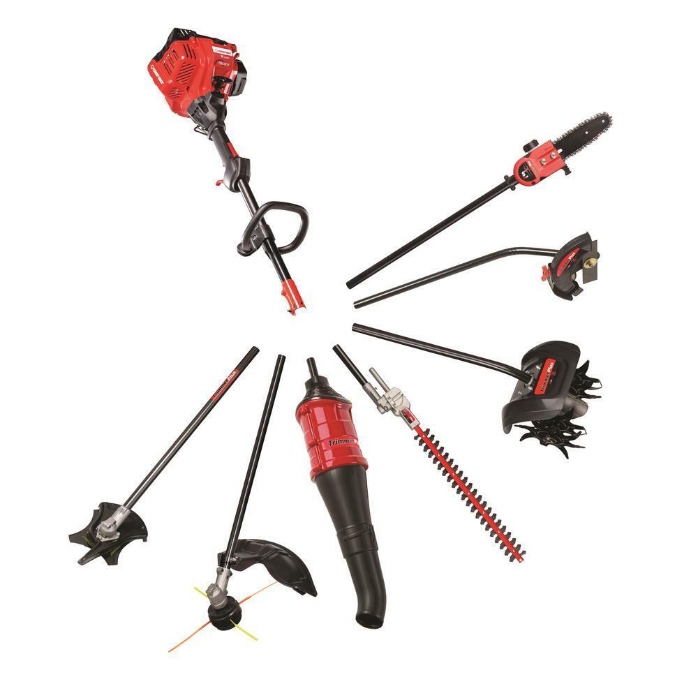 Curved Shaft Trimmer Gas Weed Eater 25CC Fixed Line TroyBilt 2Cycle