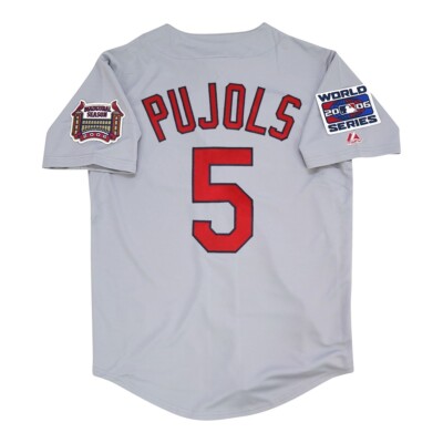 Albert Pujols St. Louis Cardinals 2006 World Series Road Jersey Men's (S-3XL)