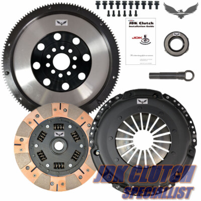 JDK RACE DUAL FRICTION CLUTCH & X-LITE FLYWHEEL KIT FITS VW 2.8L VR6 SOHC