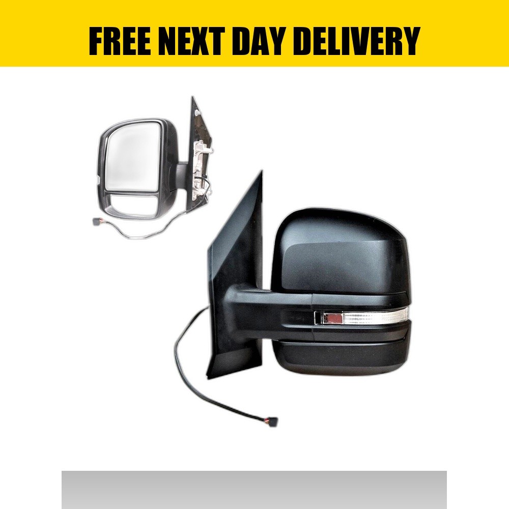VW CRAFTER & MAN TGE VAN 2017-2025 DOOR WING MIRROR MANUAL  LH LEFT N/S SIDE