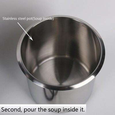 Kettle boiler stainless steel black