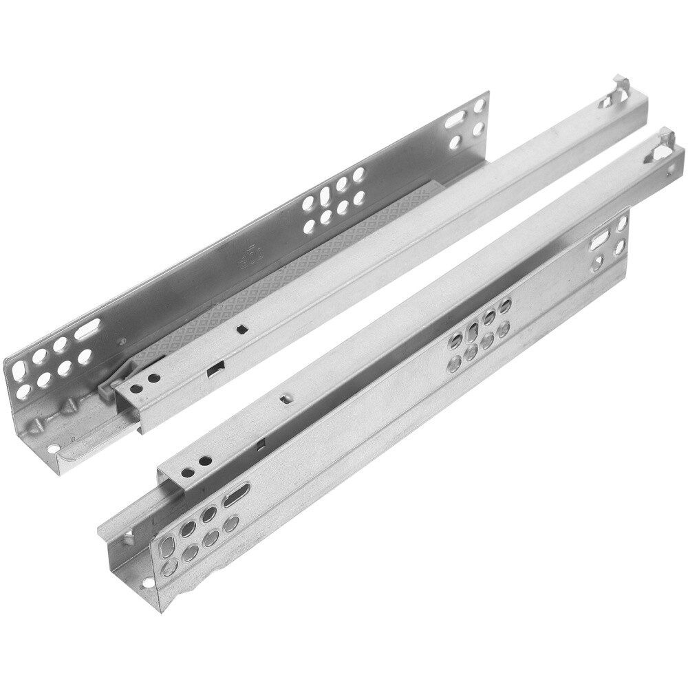 2 Pcs Hidden Slide Hanging Drawers for Closet Vanity Track Kitchen Cabinets