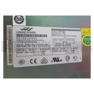 USED Lineage Power CP2000AC54PE-H Switching Power Supply