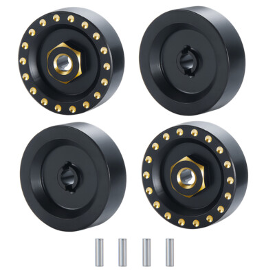 Qmore Brass Counterweight Heavy Duty For 1.0 Wheel Rims 1/24 SCX24 90081 RC Car