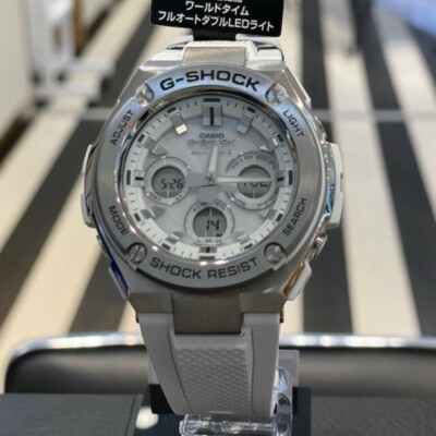 Pre-owned Casio G-shock Tough Solar Multiband6 Gst-w310-7ajf Men\\\'s Watch Japan Import