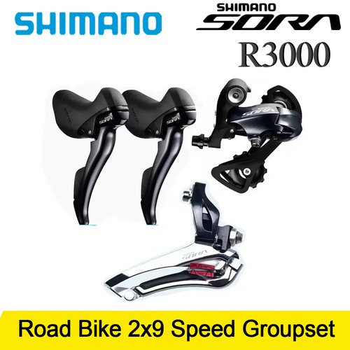Shimano Sora R3000 Road Bike Groupset 2×9 Speed Shifter
