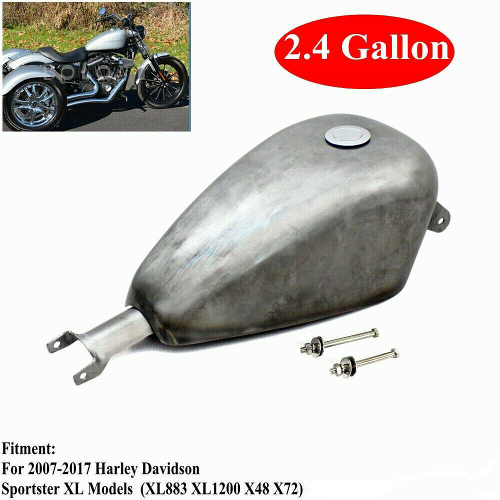 Moto 48 72 1200 For Harley Sportster Gallon 2.4 883 07-17 Fuel Gas