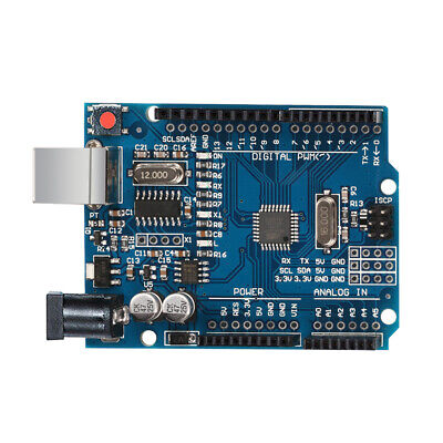 Arduino UNO R3 Compatible ATmega328P CH340 USB Microcontroller Board DIY