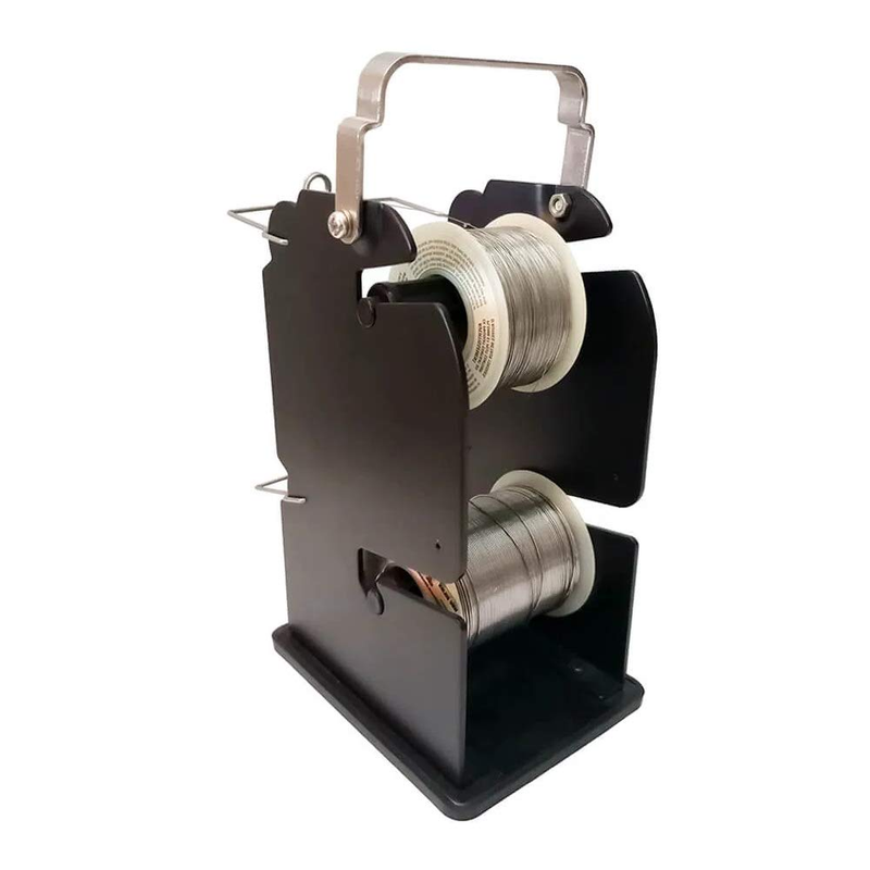 Hakko 611-2 Dual Solder Reel Stand, Black