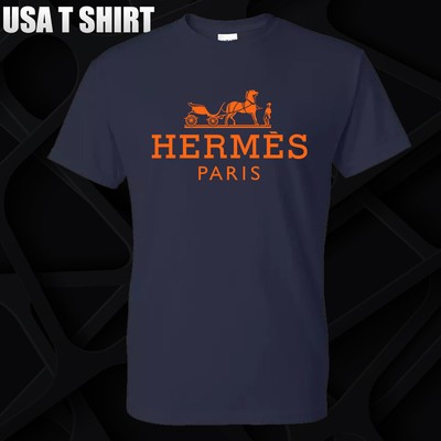 Hermes Logo Men's T Shirt Size S - 5XL Many Color Shirt