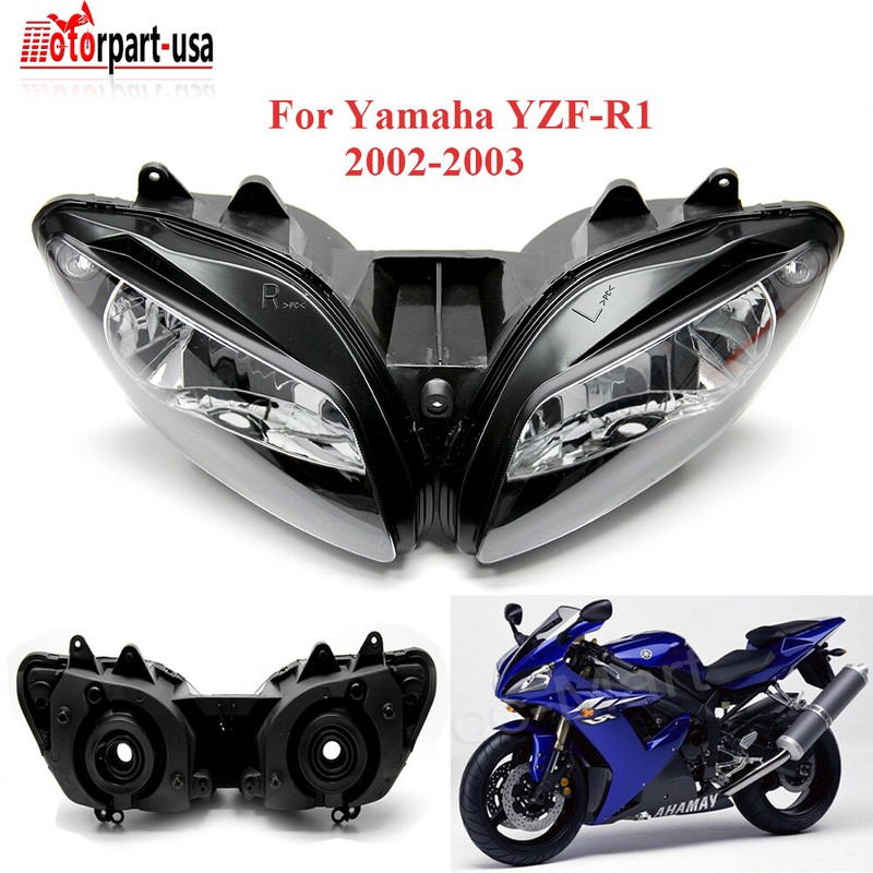 Front Headlight Assembly / Upper Stay Bracket For Yamaha YZF R1 YZF-R1 2002-03