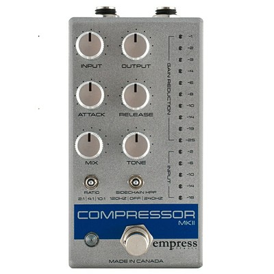 New Empress Effects Compressor MKII Silver Compressor Empress 4560482828661
