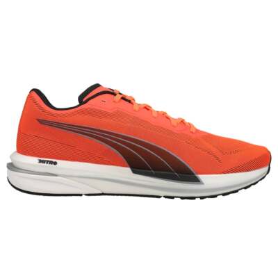 

Мужские красные кроссовки Puma Velocity Nitro Running, спортивная обувь 194596-01, Красный, Puma Velocity Nitro Running