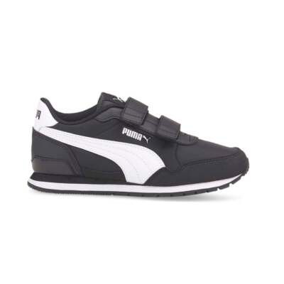 

Puma St Runner V3 Slip On Youth Boys Черные кроссовки Повседневная обувь 38490201, Черный, Puma St Runner V3 Slip On Youth