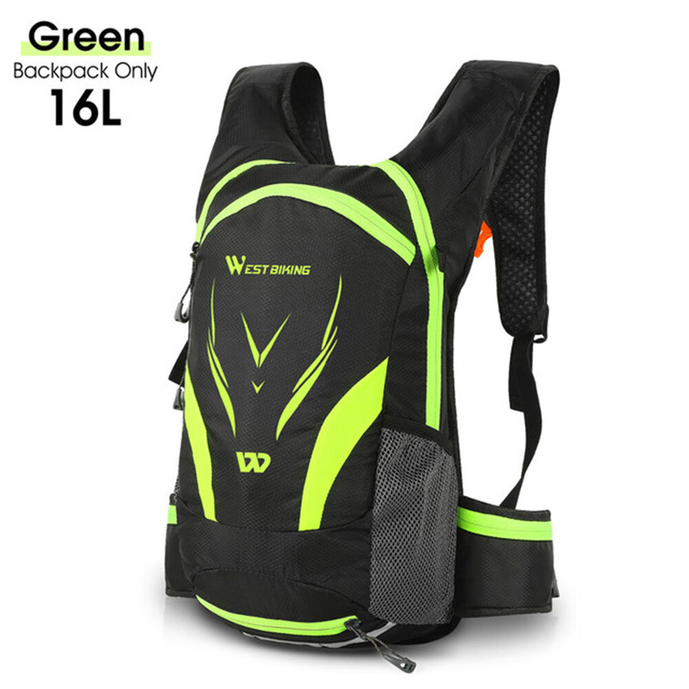 16L Cycling Bicycle Backpack Reflective Bike MTB Outdoor Waterproof Travel Bag