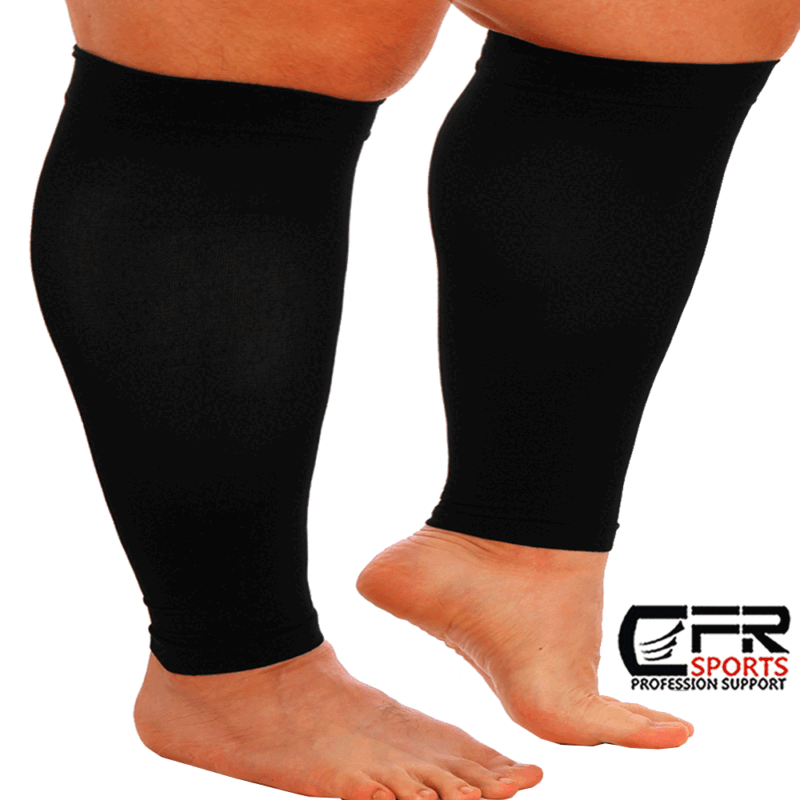 Plus Size Compression Socks 20-30 mmHg Calf Men Women Medical Stockings S-4XL