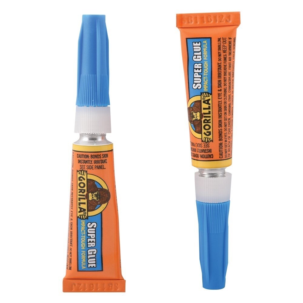 Gorilla® Super Glue ImpactTough® Plastic*, Metal, Stone, Paper, Rubber 2x 3g 52427410054 eBay