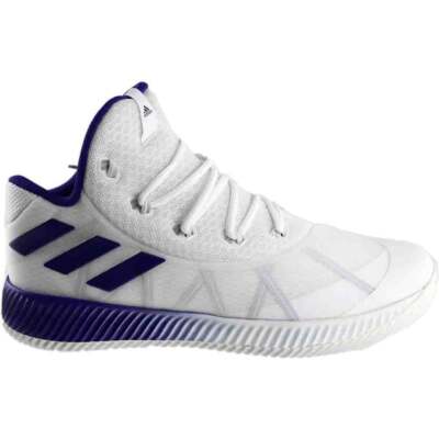 

Adidas Sm Energy Bounce Баскетбольные мужские кроссовки Размер 19 D Спортивная обувь BY327, Белый, adidas Sm Energy Bounce Basketball