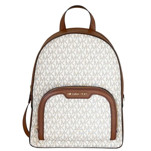 MICHAEL KORS Leather Backpack BRW OE-1906 | eBay