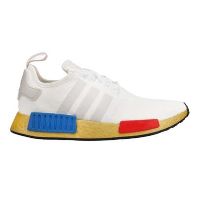 

adidas Nmd_R1 Мужские кроссовки на шнуровке Размер 5 M Повседневная обувь FV3642, Gold;white, adidas Nmd_R1 Lace Up