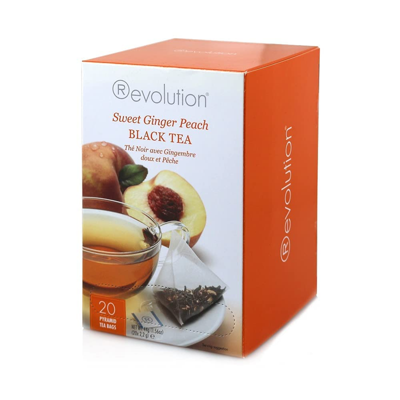 - Mesh Infuser Full Leaf Tea - Sweet Ginger Peach - Black Te