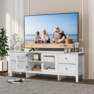 For 65 Inch Tv Wood Entertainment Center For Living Room Tv Cabinet