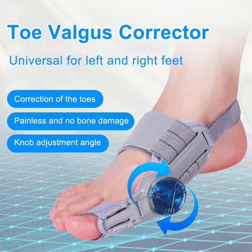 HALLUX TOE BUNION CORRECTOR STRAIGHTENER SUPPORT STRAP ORTHOPEDIC FOR MEN WOMEN 