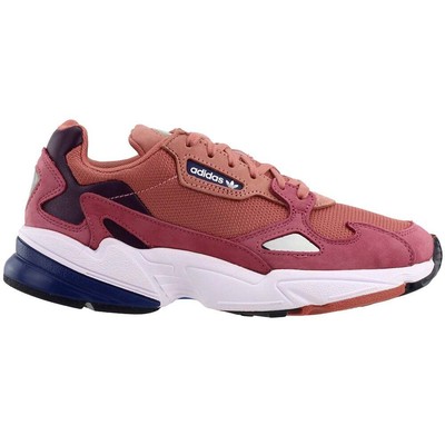 

Adidas Falcon Lace Up Womens Size  B Кроссовки Повседневная обувь D96700, Розовый, adidas Falcon Lace Up