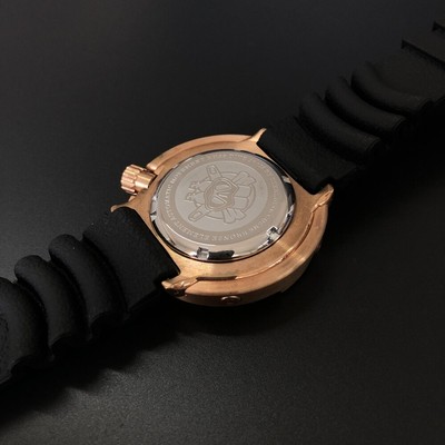 Pre-owned Steeldive Bronze Men Automatic Watch 30atm Waterproof Men Dive Watches Luminous