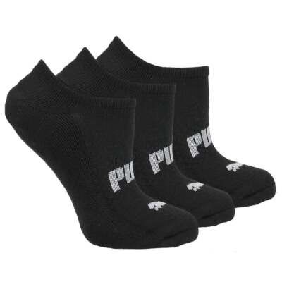 

Puma Half Terry 3Pack No Show Socks Мужские носки размера  85918001, Черный