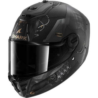 Casco Integral Shark SPARTAN RS CARBON XBOT Mat Carbon Anthracite Cupper