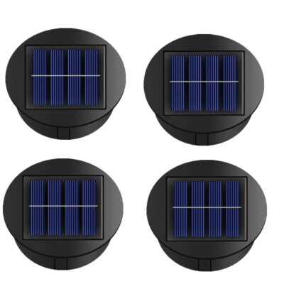 1/2/3/4 STK Solarleuchten Ersatz Top mit LED Leuchtmitteln Solarpanel Latern CE