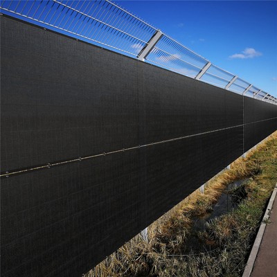 1/2/4PCS 50' Fence Privacy Screen Windscreen Fabric Mesh Shade Cover Garden Net
