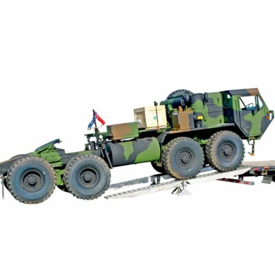 8' L x 20'' W Modular Step Deck Trailer Ramp System - 23,500 lb. Weight Capacity