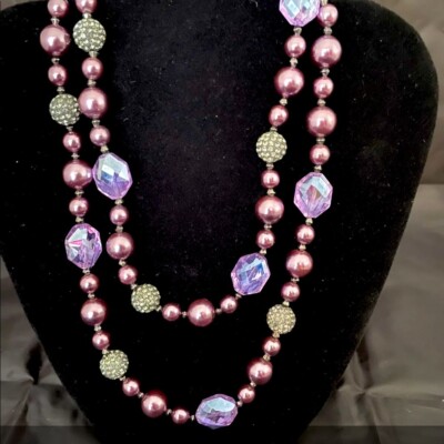 Premier Design 36'' Purple Necklace