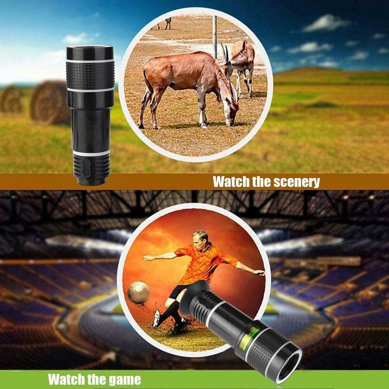 20x Zoom Handy Kamera Objektiv Teleskop Telescope für Smartphone Jagd Aufpassen
