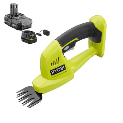 RYOBI Grass Shear Trimmer ONE+ 18V Cordless with 1.5 Ah Battery and Charger