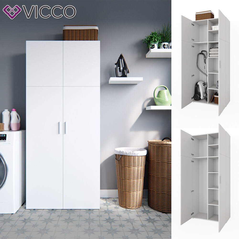 Vicco Schrank Ingo Weiss 2 Turen Universal Mehrzweckschrank Vicco Schrank Ingo Weiss 2 Turen Universal Mehrzweckschrank
