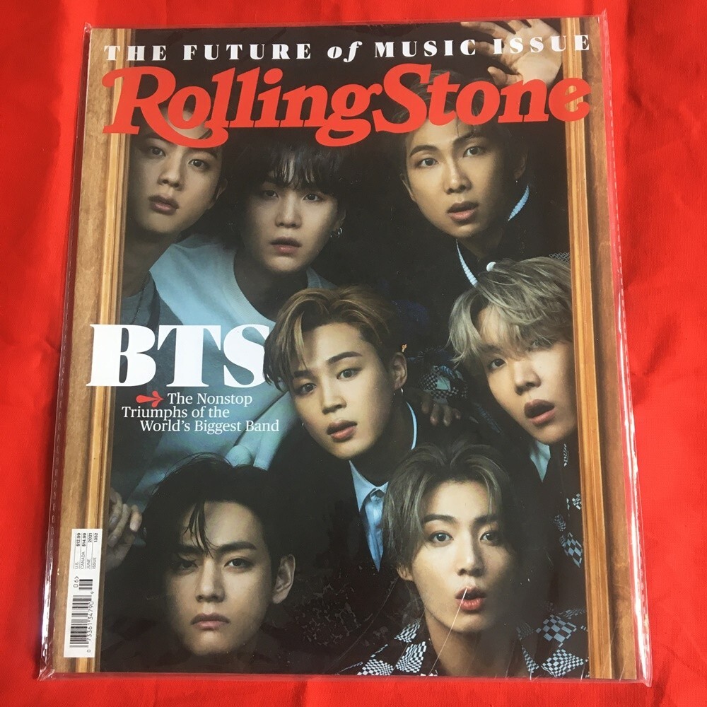 趣味 Rolling Stone Magazine June 2021 - BTS BTS Covers Rolling Stone Magazine June 2021 Issue: BTS ARMY Fans
