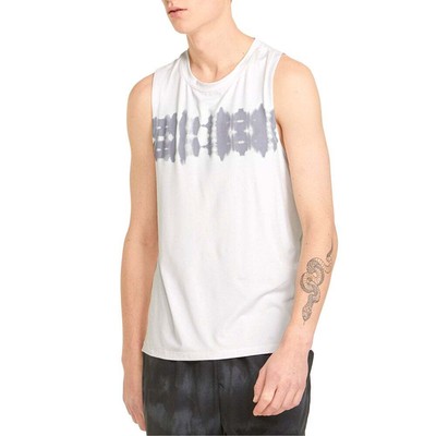 

Спортивная майка Puma Studio Graphic Crew Neck Mens Grey 52150172, Puma Studio Graphic Crew Neck Training Athletic Tank Top