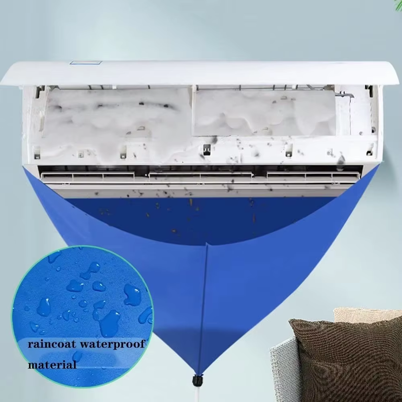 1 set Air Conditioner Cleaning Bag Waterproof Drain for Washing Conditioning Wat