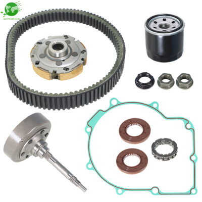 Wet Clutch Shoe Kit,Drum,Drive Belt One Way,Filter Fit for HS700,MSU500,MASSIMO